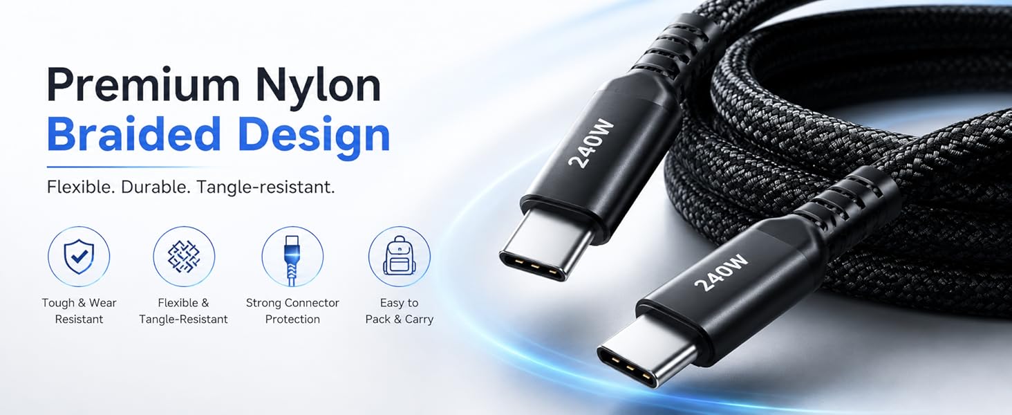 Premium NylonBraided Design