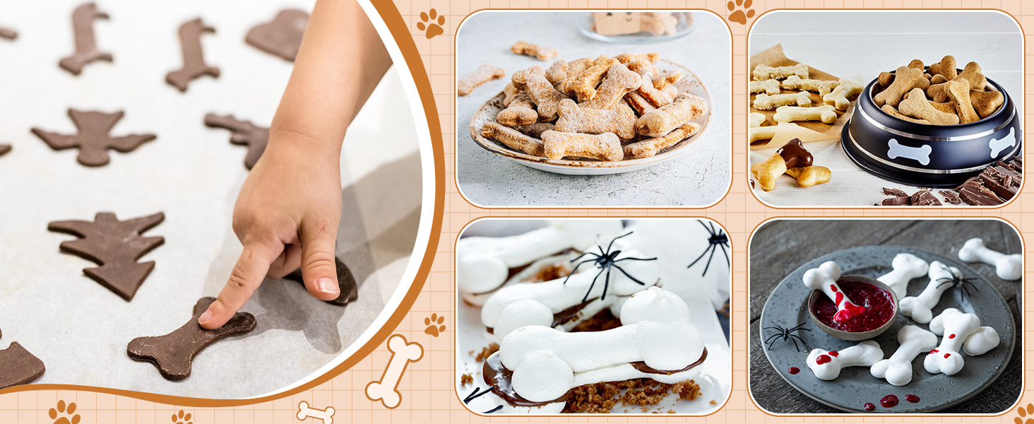 dog bone cookie cutters