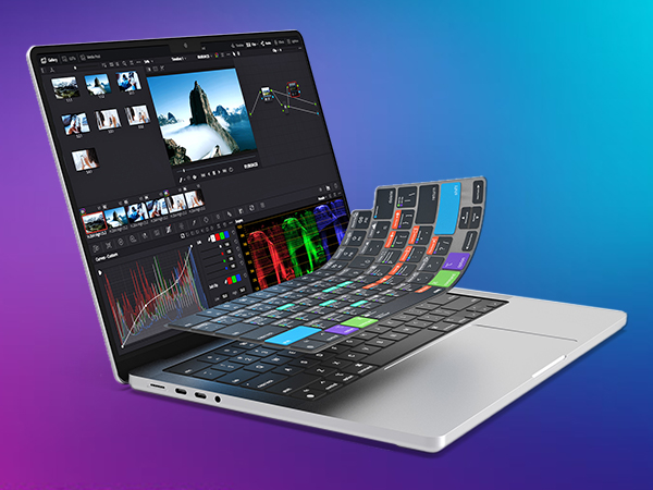 DaVinci Resolve shortcut guide keyboard protector