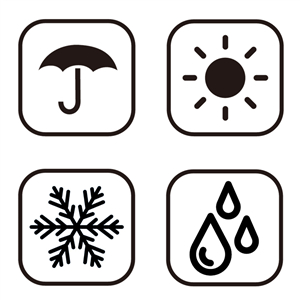 UV RESISTANT, WEATHER PROOF