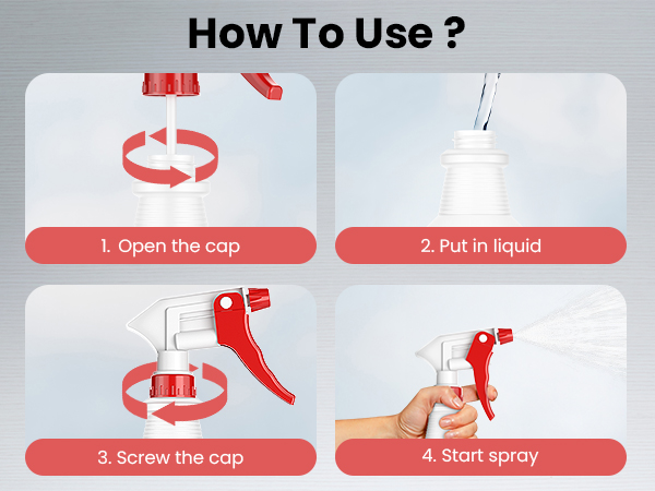 plastic spray bottle