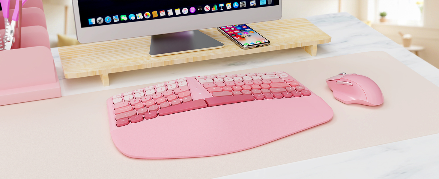 Ergonomic Wireless Keyboard