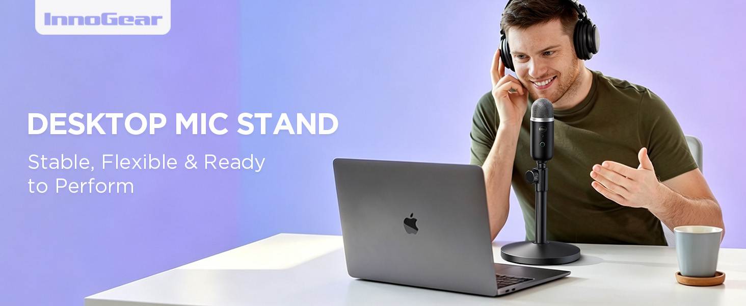 desktop mic stand