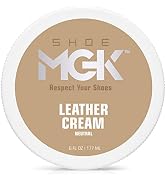 SHOE MGK Leather Cream Leather Conditioner Cream, Neutral Shoe Polish for Leather Shoes.