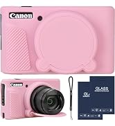 SZHSYJY Camera Case for Canon PowerShot SX740/ SX730 Digital Camera,SX740 HS Case, Soft Silicone ...