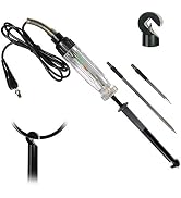 allsun Auto Audible Circuit Tester, Car 6-12V DC Wire Piercing Cord Voltage Test Light Heavy Duty...