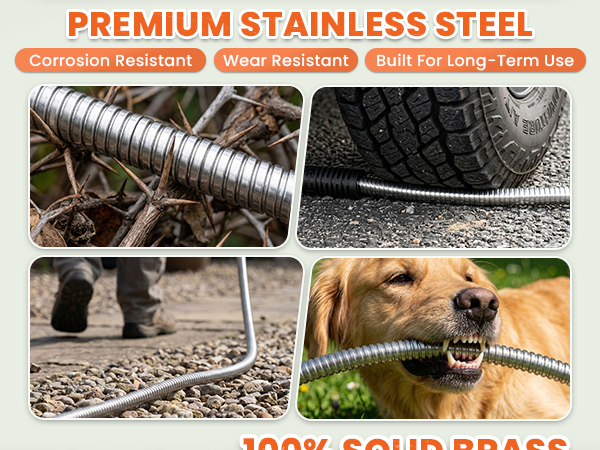 metal garden hose