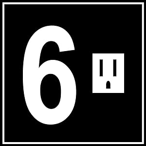 6 OUTLETS