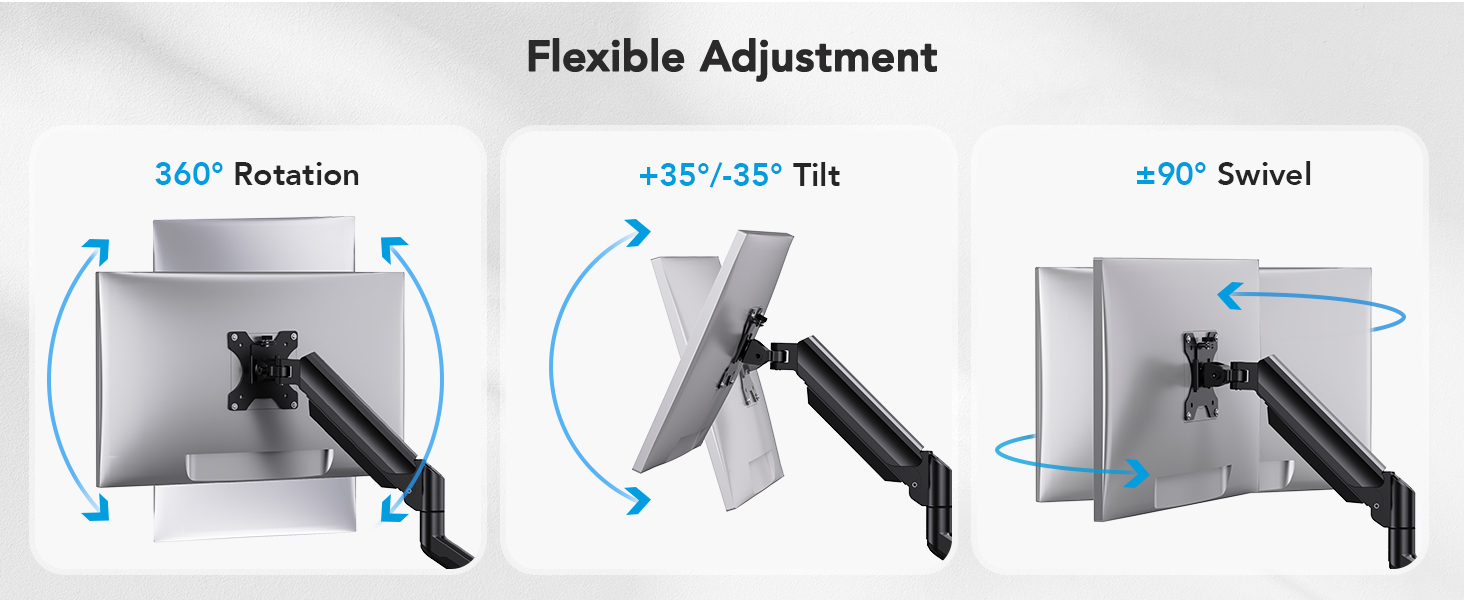 dual monitor wall mount