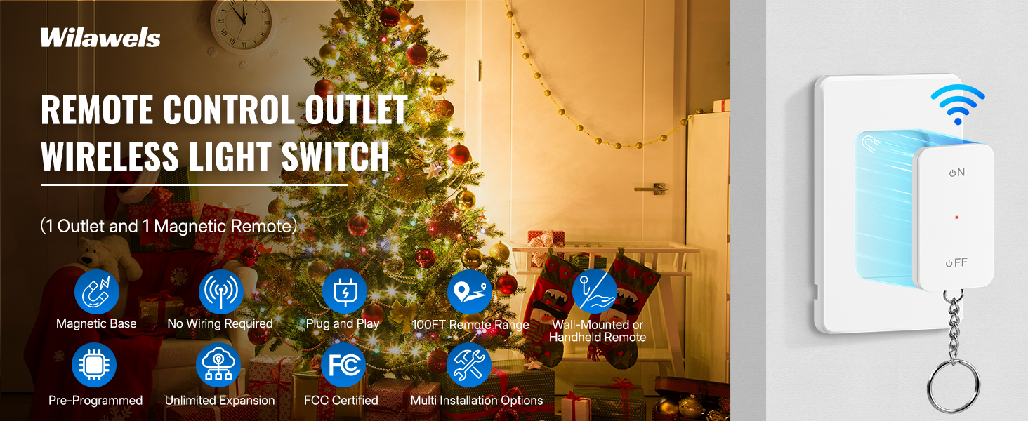 WILAWELS Wireless Light Switch
