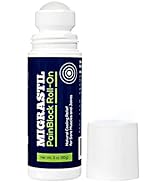 Migrastil PainBlock Roll-On, 3 oz - Topical Roll-On for Muscle Aches, Cramps, Joint & Nerve Disco...