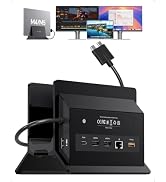 MacBook Docking Station Dual Monitor 4K@60Hz for MacBook Pro/Air M5/M4 | PULWTOP Vertical Laptop ...
