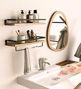 bathroom shelves