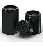Ezprotekt 1 Inch Adjustable Bed Furniture Risers, Stackable Round Heavy Duty Chair Risers (Set of...