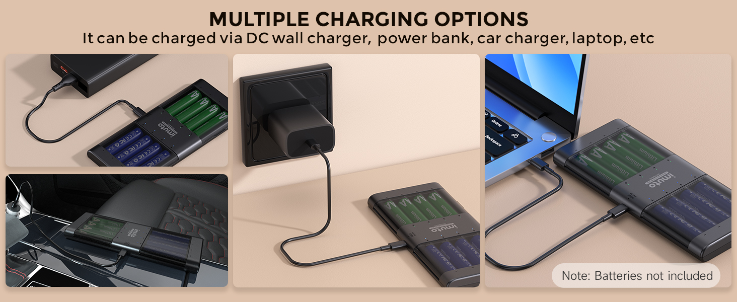 rechargeable batteries charger