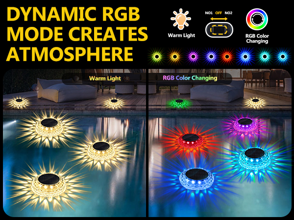 pool floating lights
