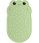 UNEEDE Kids Bathtub Mat Non Slip Shower Mat for Toddlers, Washable Anti Slip Tub Surface, Soft Ru...