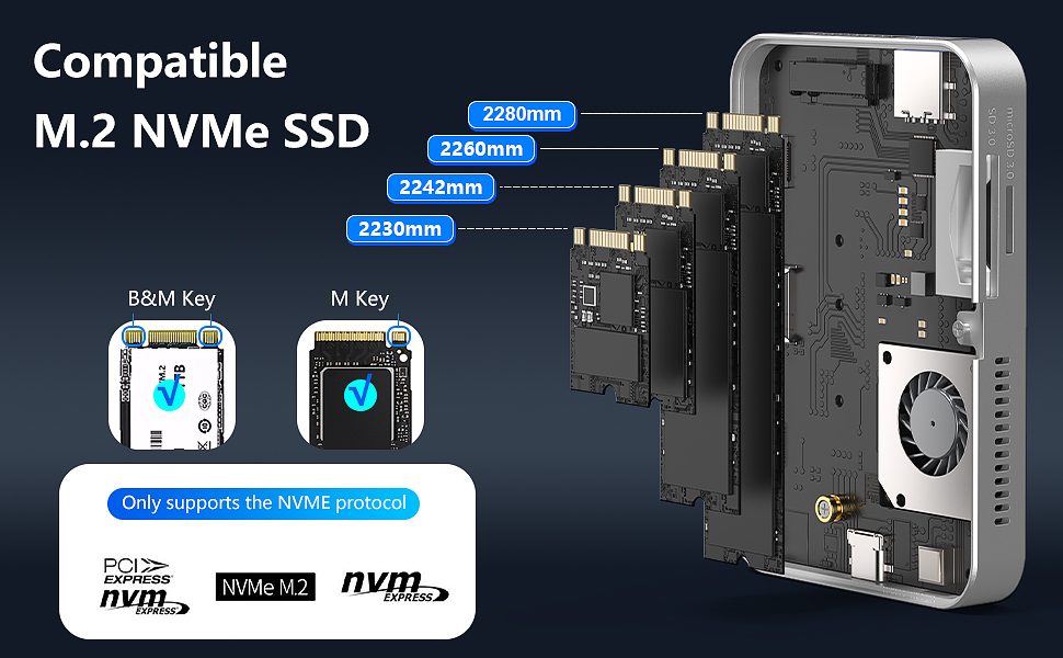 Magnetic SSD Enclosure