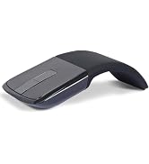 WUDEMWWFE Bluetooth Arc Mouse Foldable Slim and Portable Mini Wireless Computer Travel Mouse Fold...