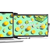 Mobile Pixels New Duex Max DS 14.1'' FHD 1080p Laptop Screen Extender, USB Type-C/HDMI Ports, Por...