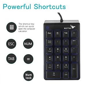 number pad
