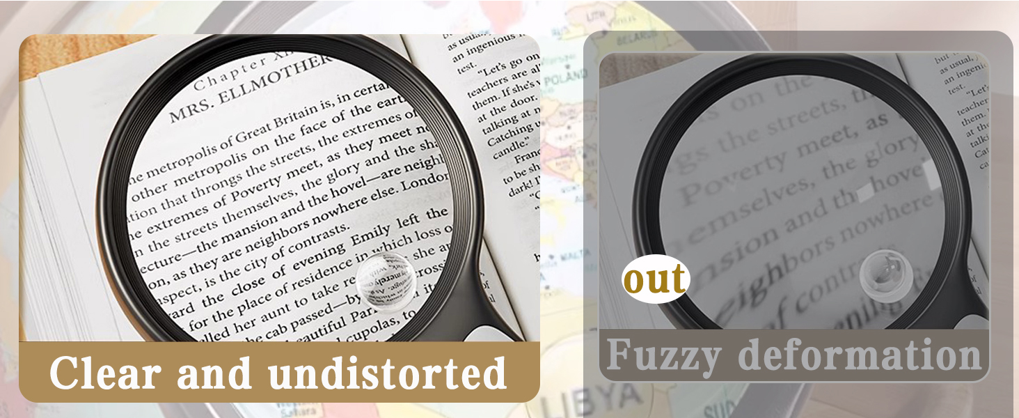 Lighted Magnifying Glass Handheld