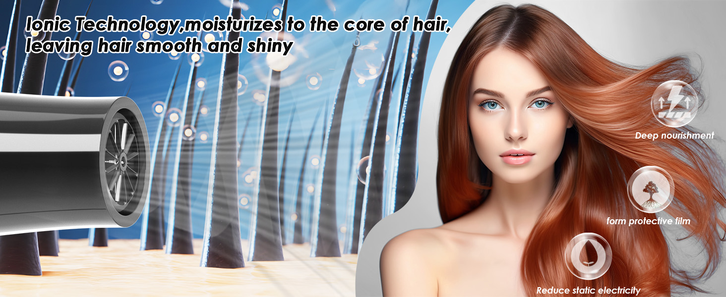 Ionic hair dryer