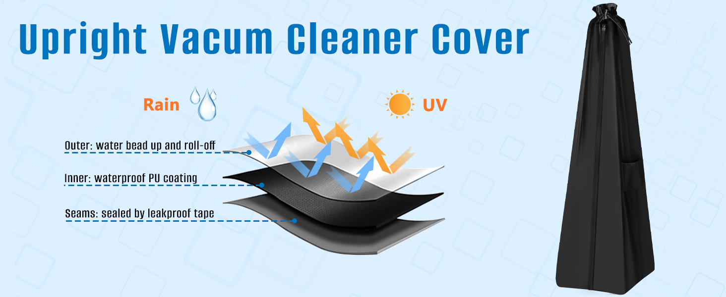 vacuum cleaner covers storage bag