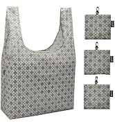 HOLYLUCK Reusable Grocery Bags,Heavy Duty Foldable Shopping Tote Bag (Extra Large, 3 Large Maze)