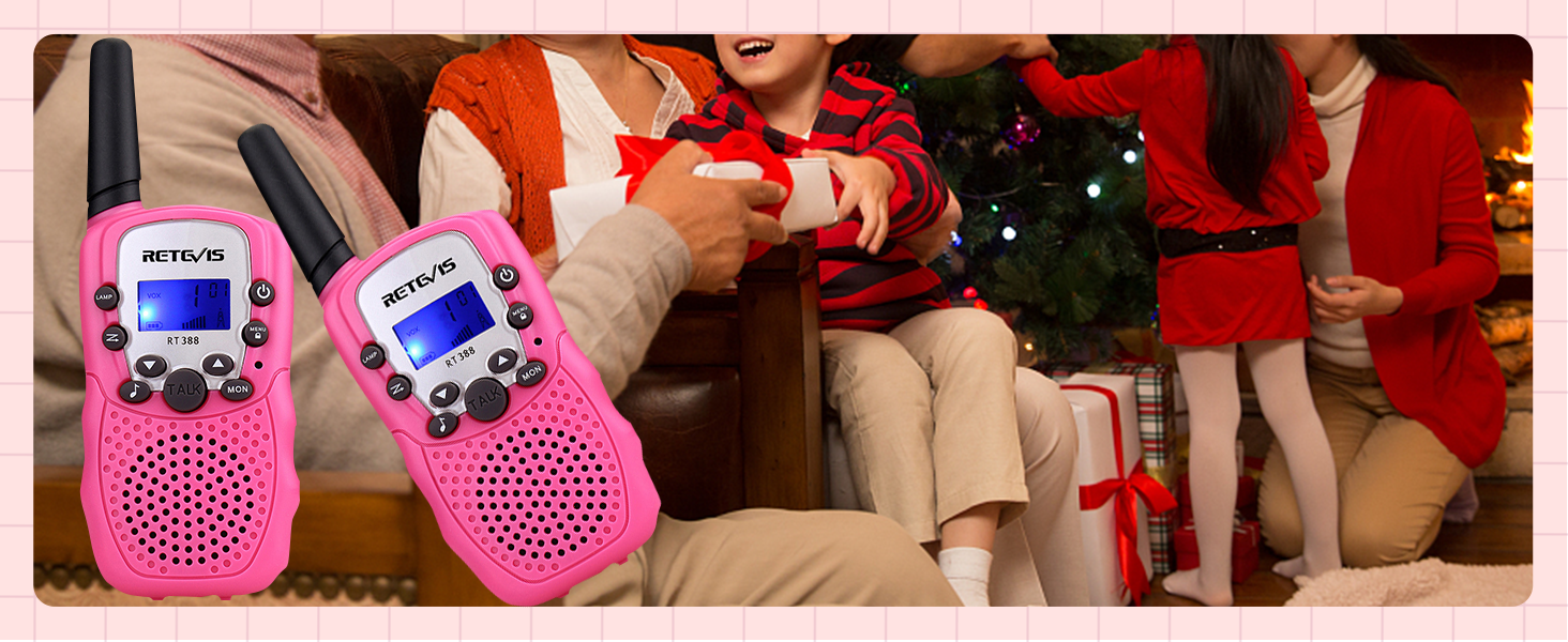 walkie talkies for kids toy walkie talkie long range for kids gifts for 4 6 8 year old girl