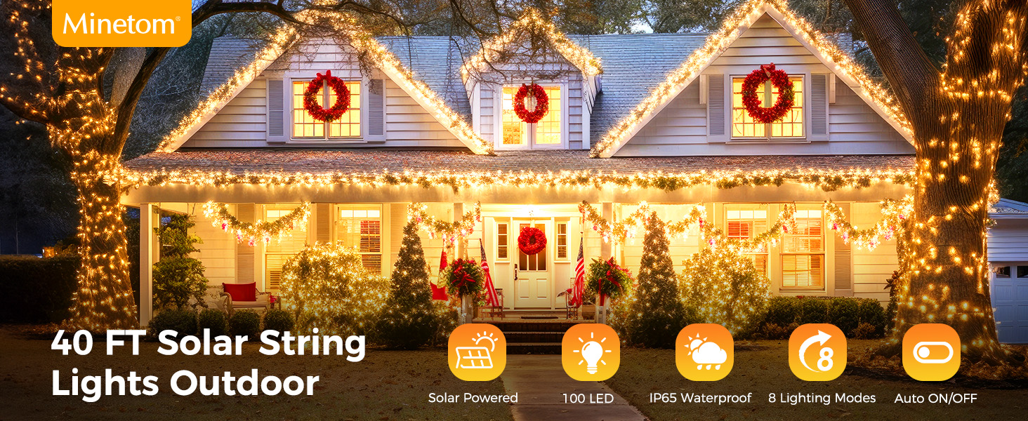 solar string lights