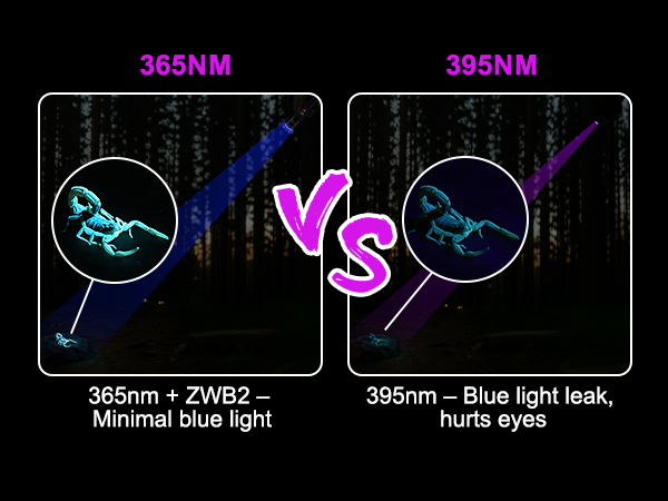 365nm uv flashlight