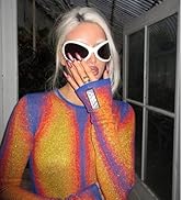 ADE WU Fashion Y2K Sunglasses Womens Trendy Oversized Butterfly Shape Sun Glasses Futuristic Gafa...