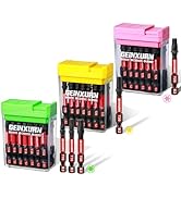 Geinxurn Impact Torx Screwdriver Bits Set,45 Pcs Magnetic (T10/T15/T20/T25/T30) S2 Steel Multi St...