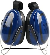 GREEN DEVIL Hearing Protection Ear Muffs SNR 27dB/NRR 22dB Noise Reduction Earmuff Head Band/Helm...