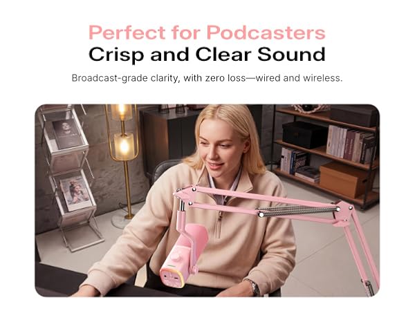 wireless podcasting microphone