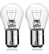 GIVEDOUA 1157 2057 Bulb, 12V Brake/Tail/Parking/Reverse/Turn Signal Lights, P21/5W 2357 7528 BAY1...