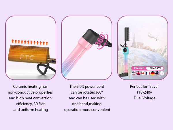 hot comb for wigs