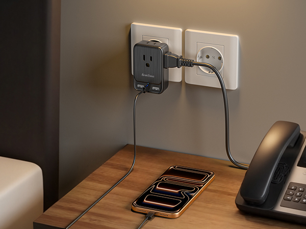 european outlet converter