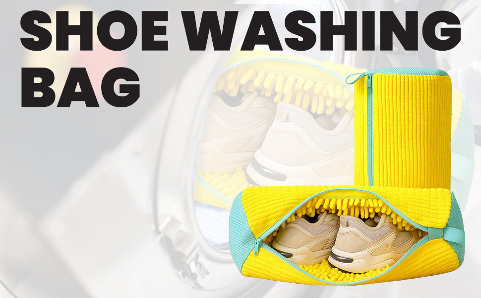 Shoe bag for washing machine
