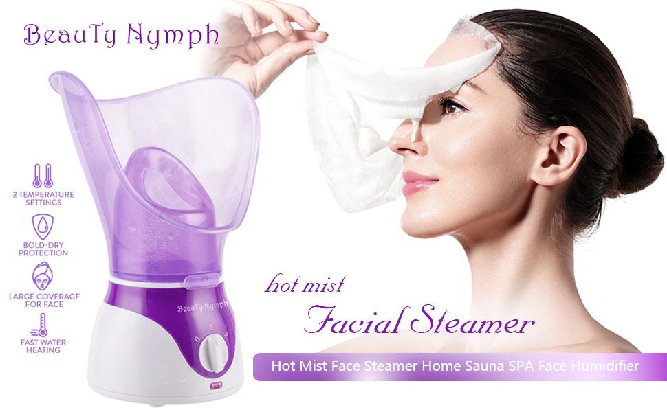 Facial Steamer Hot Mist Face Steamer Home Sauna SPA Face Humidifier