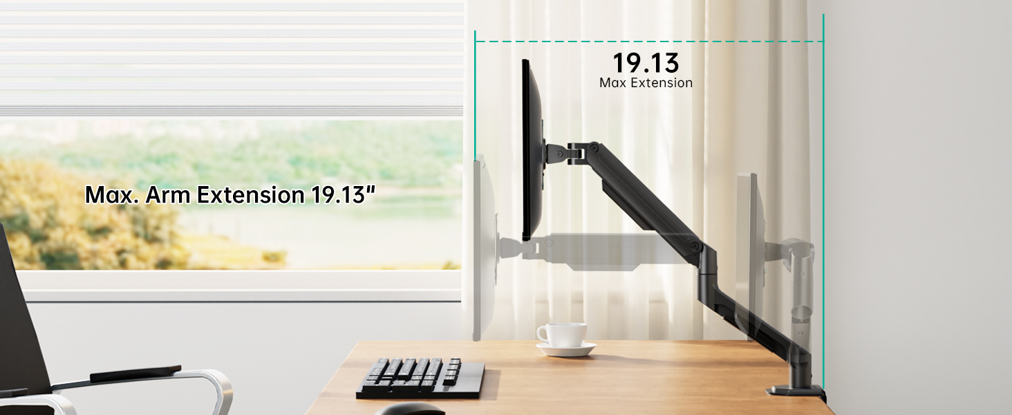 single monitor arm
