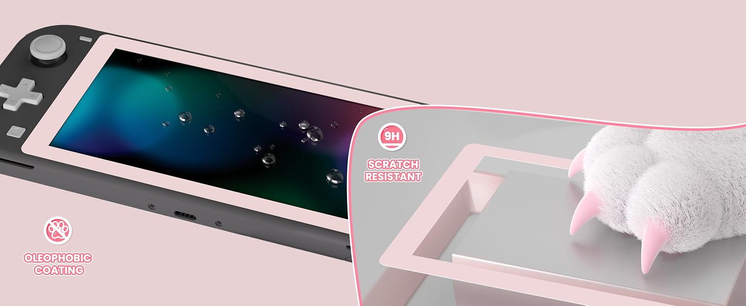 Tempered Glass Screen Protector for Nintendo Switch Lite