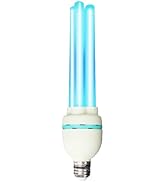 36 Watts Ozone UVC Light Bulb, 185nm wavelength UV Lamp for Basement/Storehouse/Car/Kitchen/Bedro...