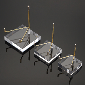 Clear Acrylic Display Stand Holder for rock