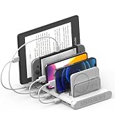 Unitek 10 Ports USB Cell Phone Charging Station, White