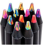 Yangmei Stocking Stuffers, Art Supplies, 12 Rainbow Colored Pencils, Teen Girl Gifts Trendy Stuff...