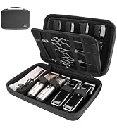 SMYV Barber Bags for Clippers and Supplies, Sturdy Clipper Storage Case for Barber Accessories, H...