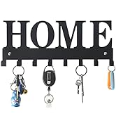 Key Holder for Wall, Nail-Free Key Holder, Key Rack for Entryway, Wall Mounted Key Hooks for Wall...