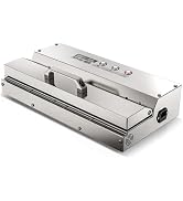 MAGIC SEAL 16'' Commercial Grade Vacuum Sealer - Stainless Steel Constructed Vacuum Packaging Mac...